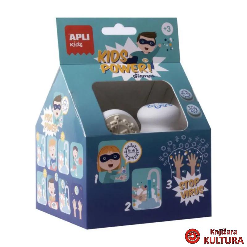 EDUKATIVNI PEČATI ZA RUKE VIRUS 