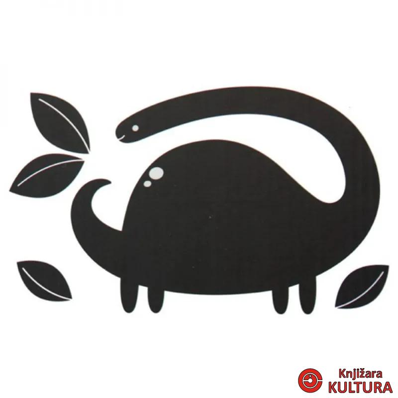 CRNA TABLA DINOSAURUS 