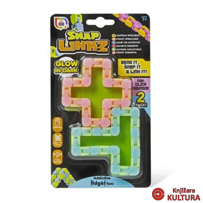 FIDGET GLOW SNAP LINKZ KLIK KLAK 