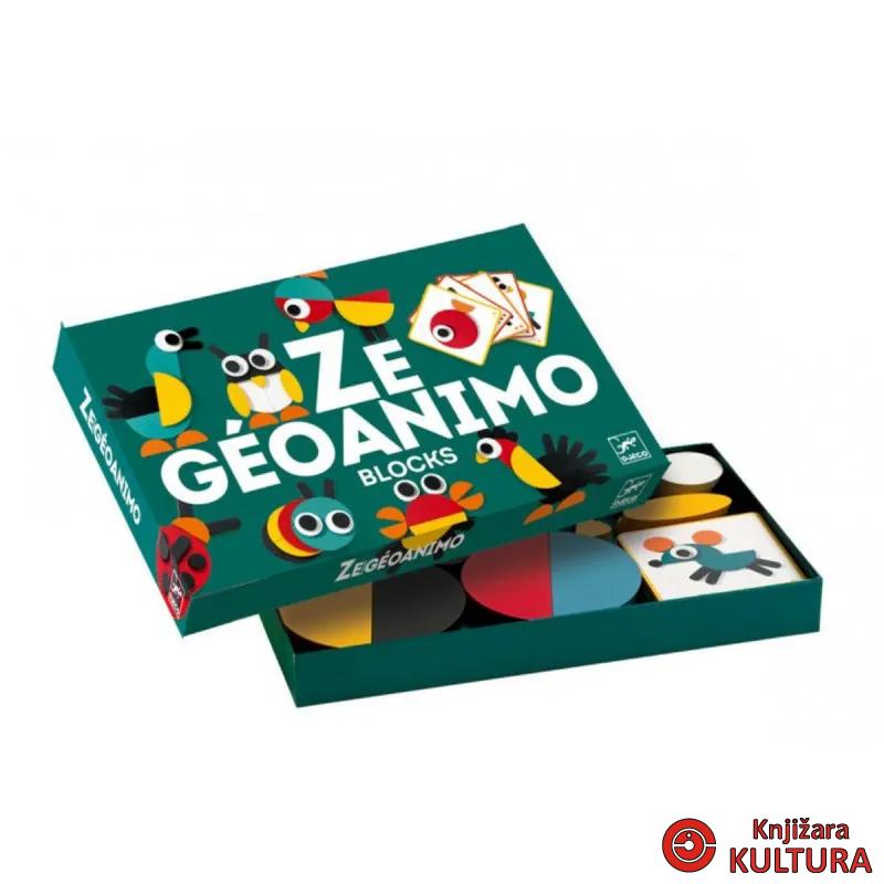 DRVENA IGRAČKA  - Ze Geoanimo   DJ06432 