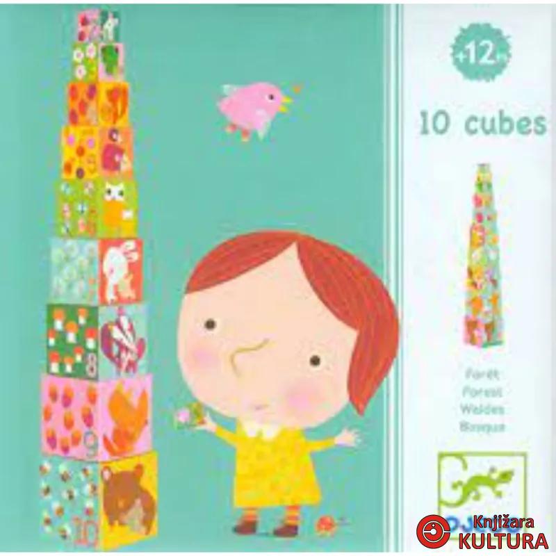 IGRA SLAGANJA KOCKI - Cubes Fôret DJ08507 