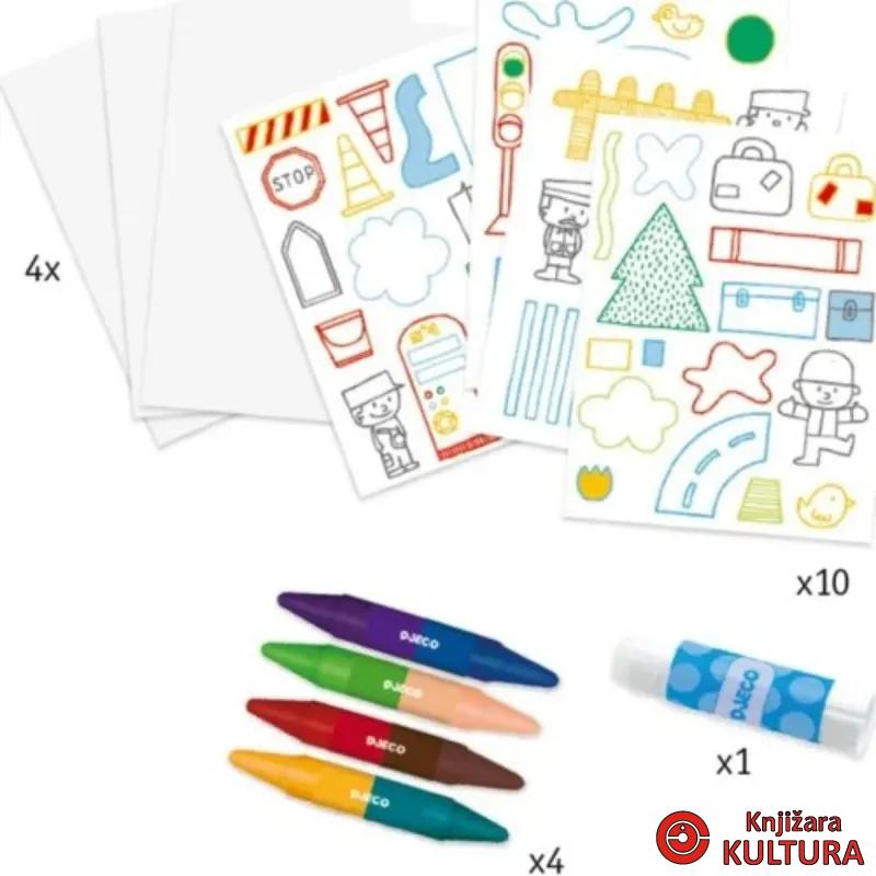 SET ZA BOJENJE – A world to create, cars 