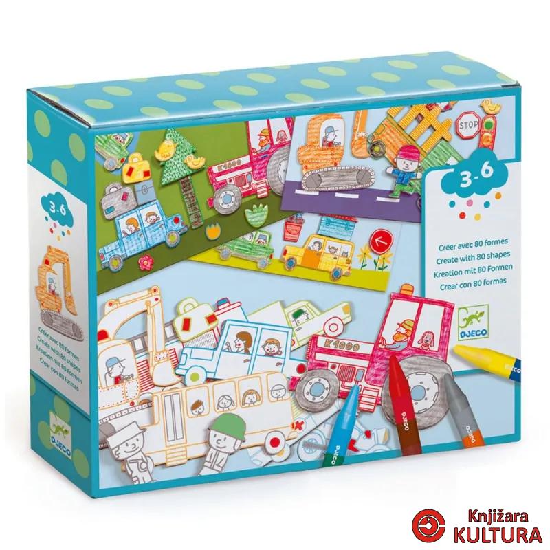 SET ZA BOJENJE – A world to create, cars 