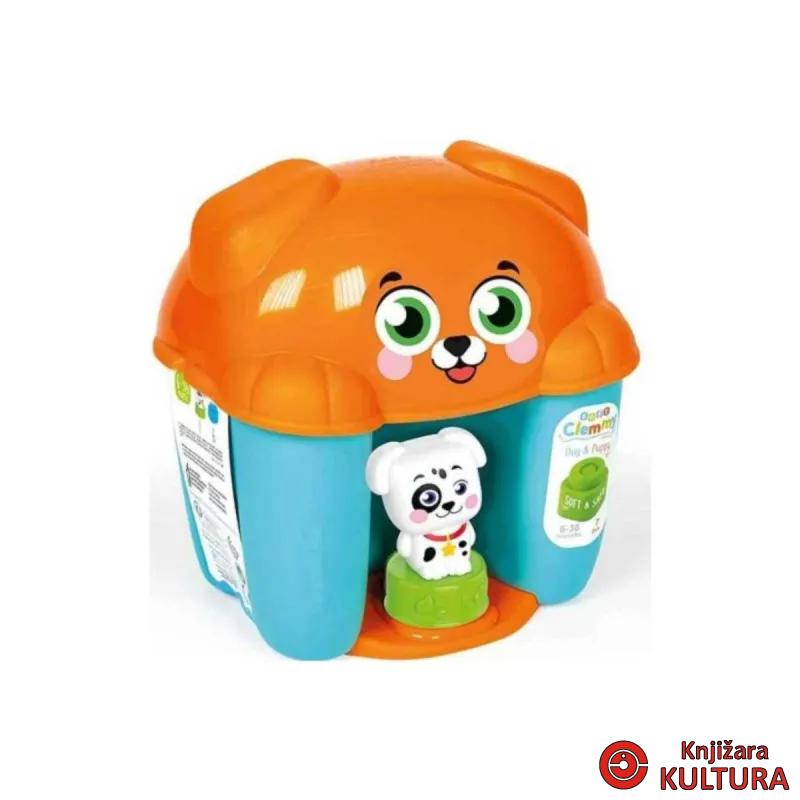 KANTA U OBLIKU PSA SA KOCKICAMA CLEMENTONI 
