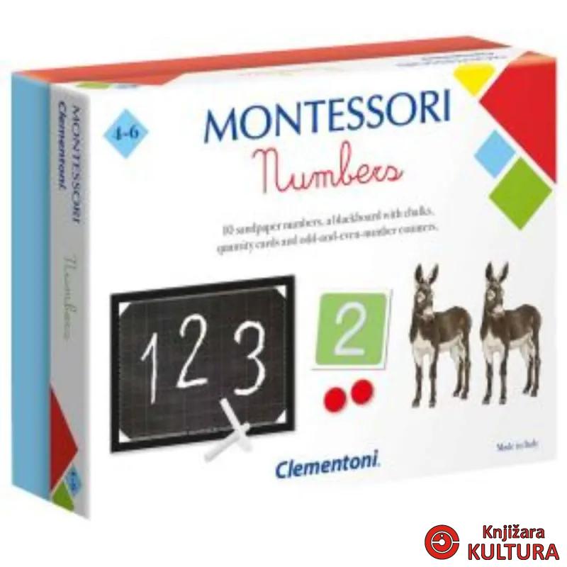 MONTESSORI SET BROJEVI 