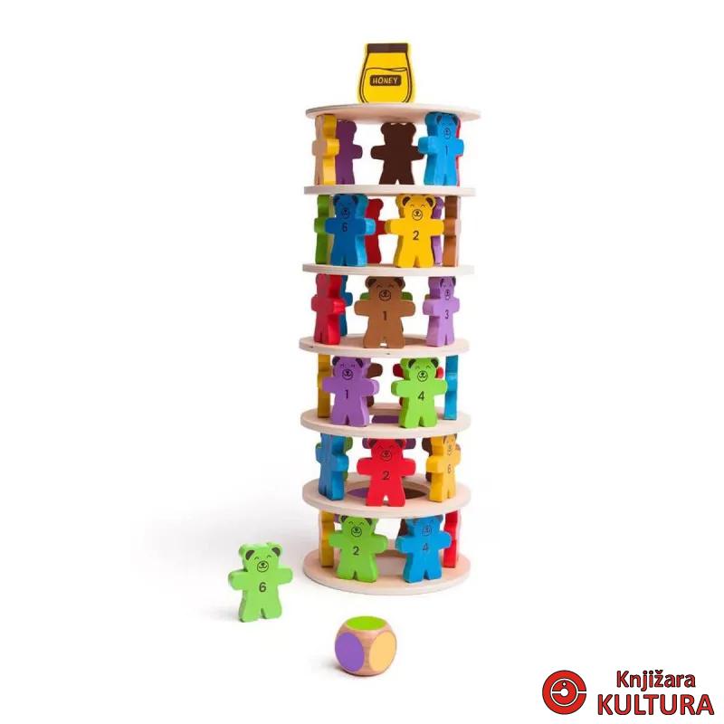 DRVENA IGRA TUMBLING TEDDIES 33025 
