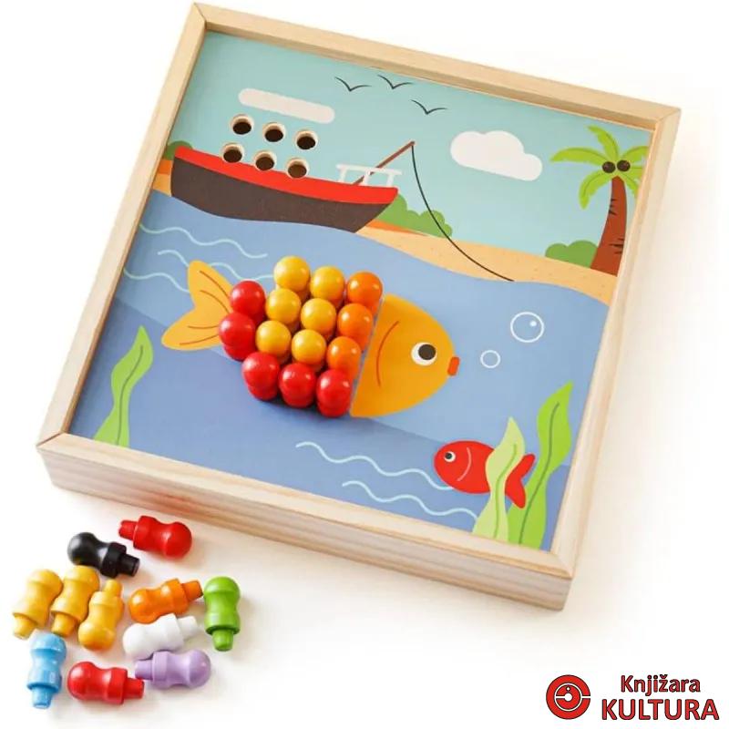 DRVENA IGRA SEASIDE PEG BOARD 34004 