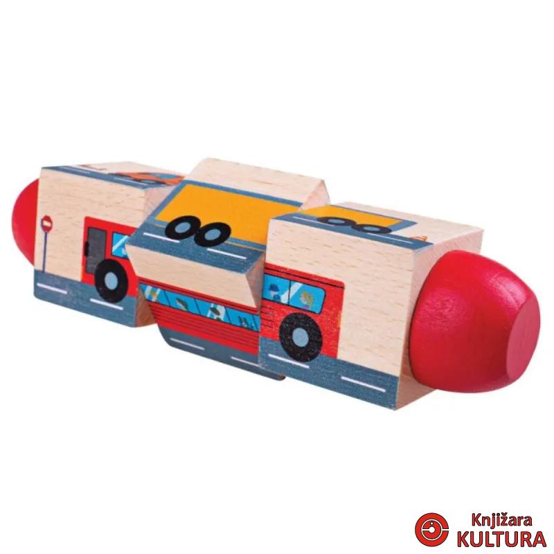 DRVENA SLAGALICA TWIST VOZ BJ078 