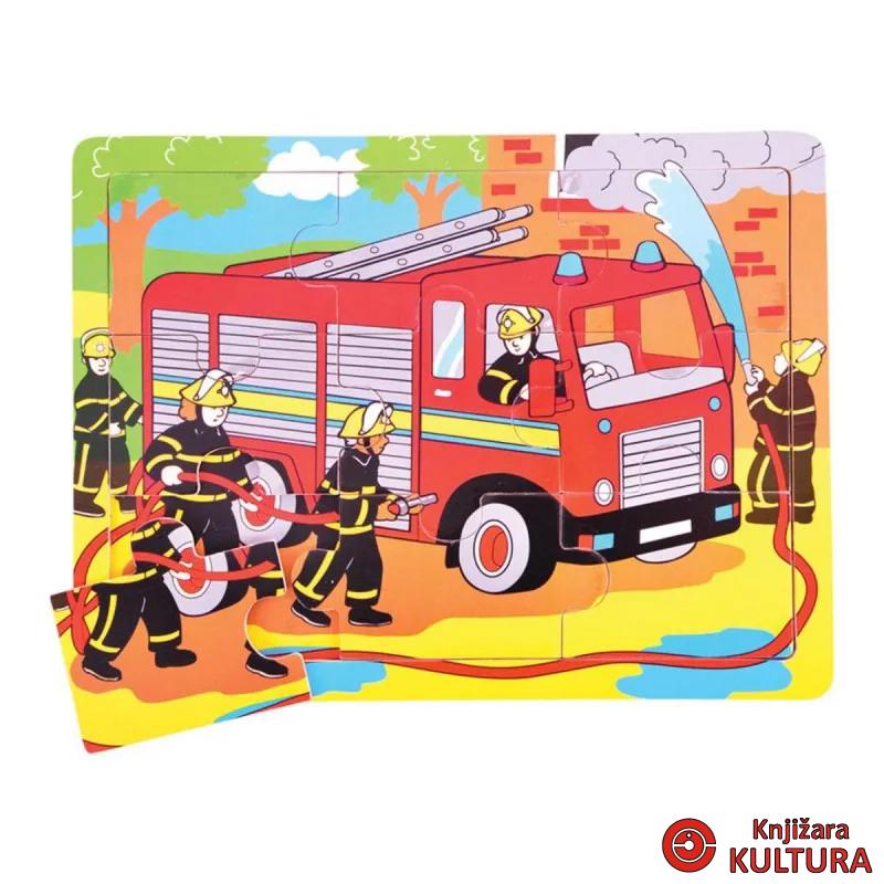 DRVENE PUZZLE VATROGASCI BJ724 