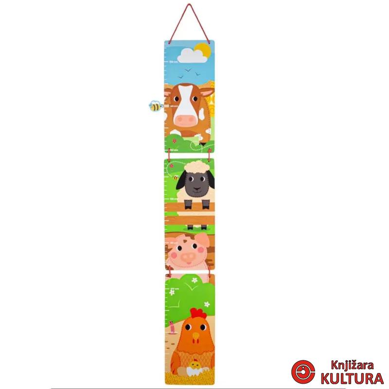 DRVENI VISINOMJER FARMA T0625 