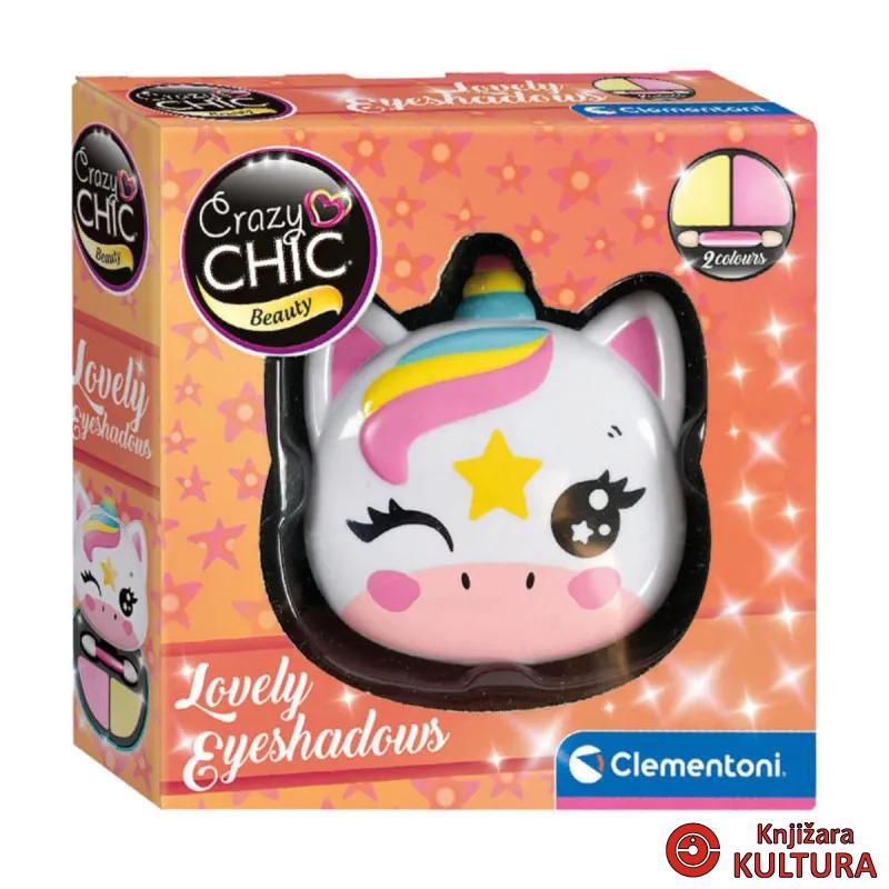 CLEMENTONI CRAZY CHIC UNICORN ŠMINKA 