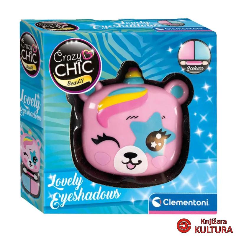 CLEMENTONI CRAZY CHIC BEAR HORN ŠMINKA 