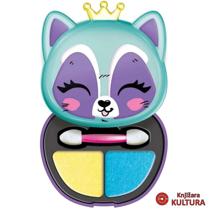 CLEMENTONI CRAZY CHIC RACCOON QUEEN ŠMINKA 