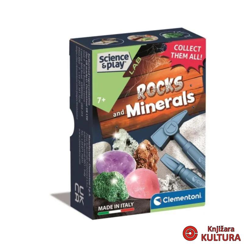 CLEMENTONI MINI DIG KIT MINERALS 