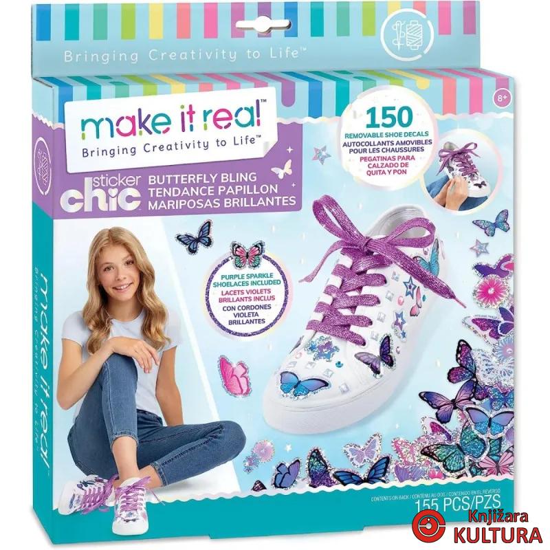 MAKE IT REAL CHIC NALJEPNICE BUTTERFLY SET 
