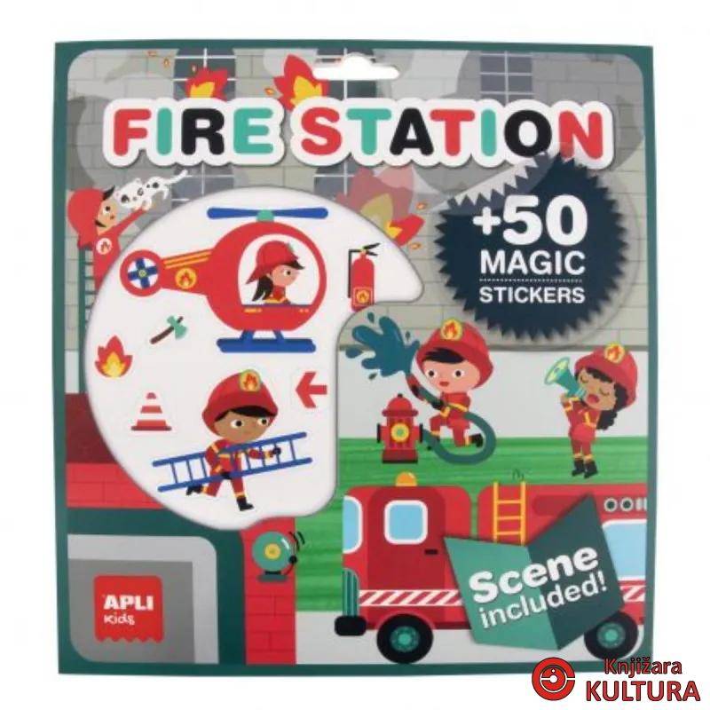 IGRA SA NALJEPNICAMA FIREMEN 