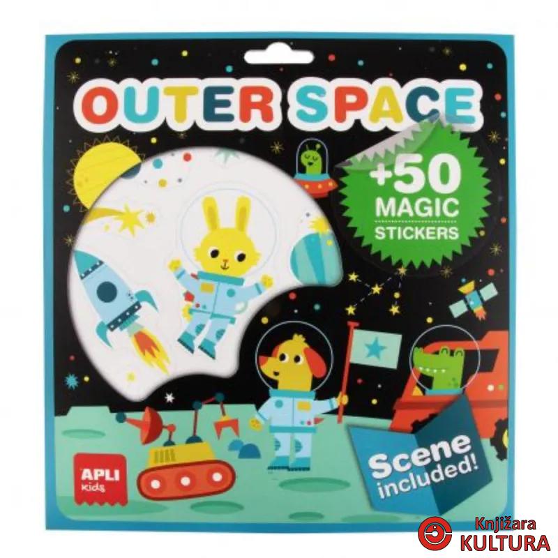 IGRA SA NALJEPNICAMA  SPACE 