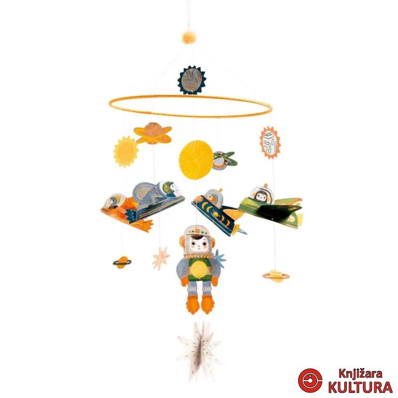 IGRAČKA MOBILE PAPIRNA SPACESHIP DD04349 