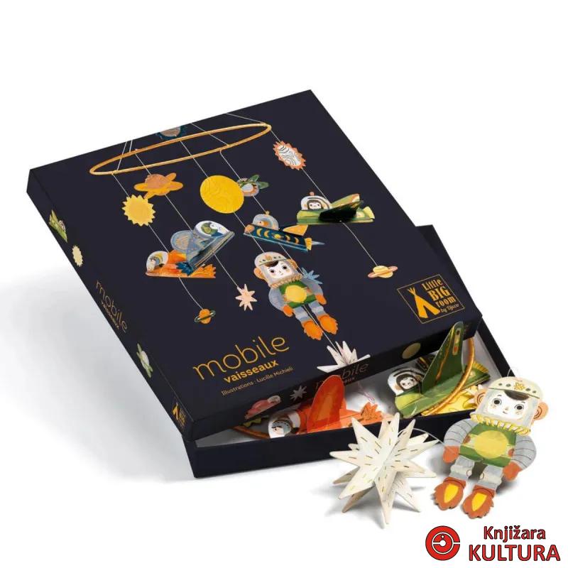 IGRAČKA MOBILE PAPIRNA SPACESHIP DD04349 