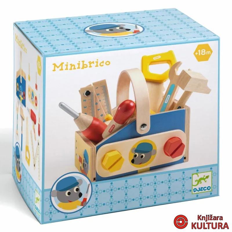 DRVENA IGRAČKA KUTIJA ZA ALAT DJ06649 