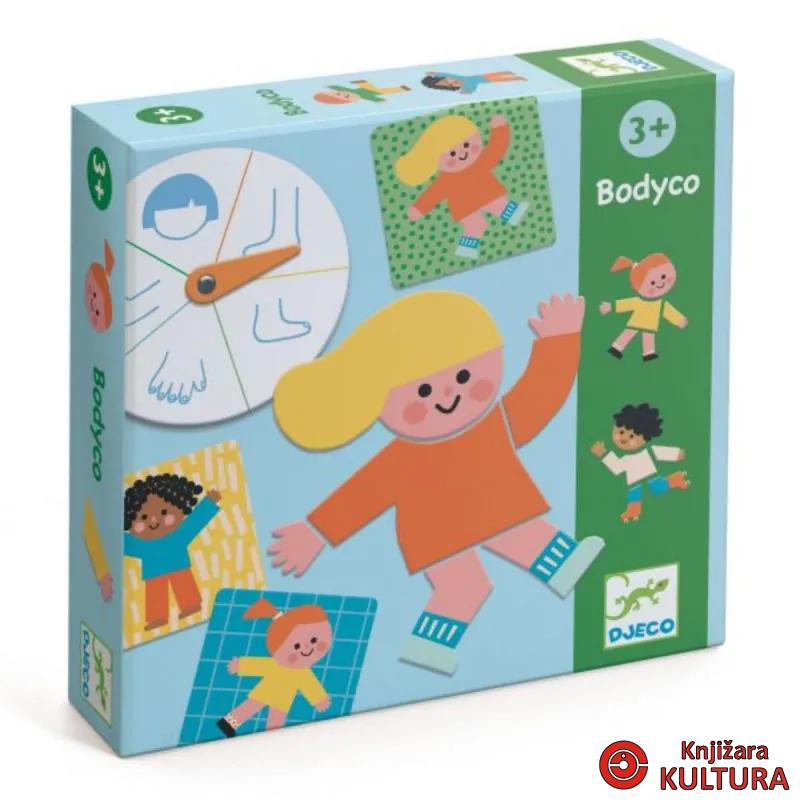 IGRA BODYCO NAUČI DJELOVE TIJELA DJ08267 
