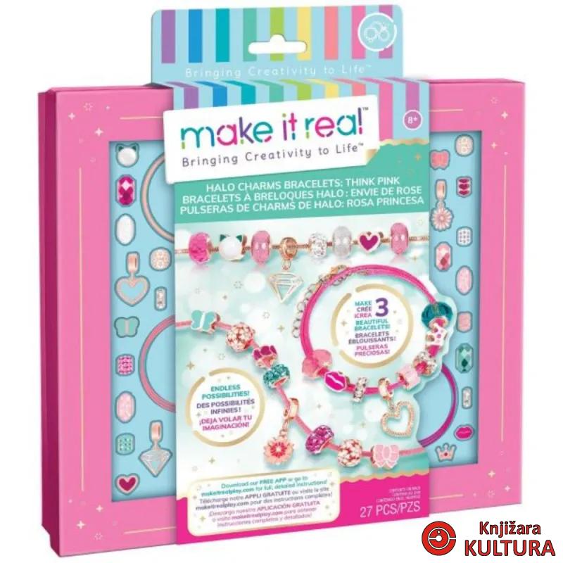 MAKE IT REAL NARUKVICE HALO CHARMS THKIN PINK 