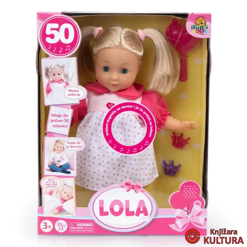 LUTKA LOLA INTERAKTIVNA 50 REČENICA 