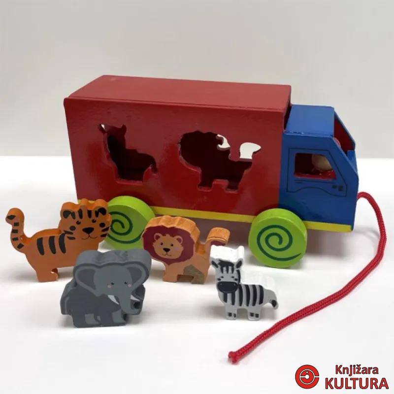 KAMION ZOO PULL RETRO LP62082 