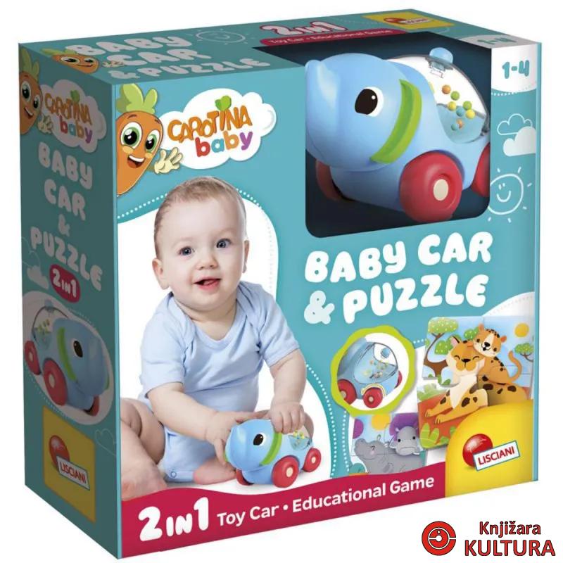 CAROTINA BABY ELEPHANT CAR I PUZZLE 