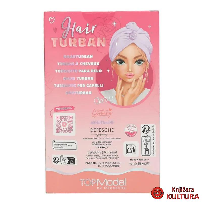TOP MODEL TURBAN ZA KOSU BEAUTY 