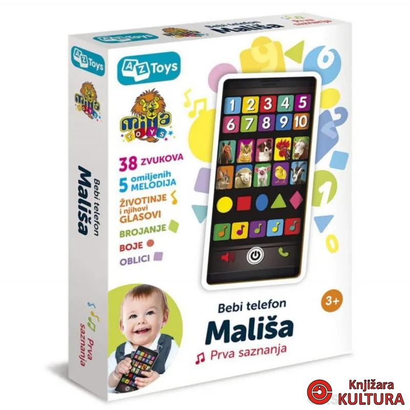 BEBI TELEFON MALIŠA U KUTIJI 010298 