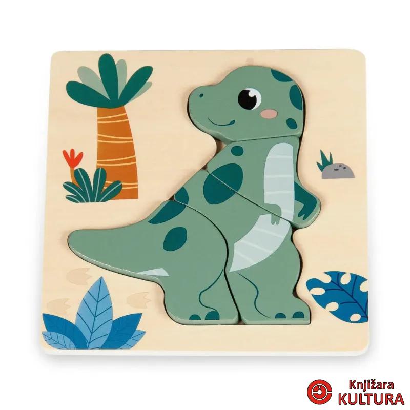 PINO 3D SLADALICA TIRANOSAURUS REX 4 ELEMENTA 
