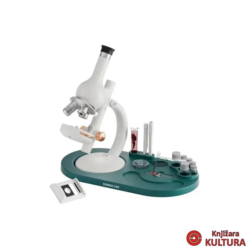 MIKROSKOP 1600X-LABOR.SET ZA ISTRAŽIVANJE SCIENCE CAN 