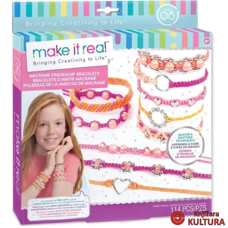 MAKE IT REAL NARUKVICE PRIJATELJSTVA MACRAME 