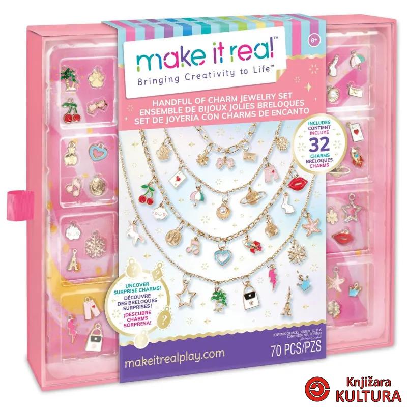 MAKE IT REAL SET ZA NAKIT Handful of Charm - 70 pc 