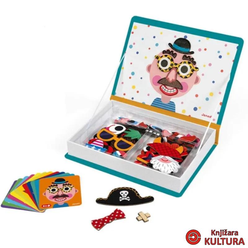 MAGNETNA KNJIGA -DJEČACI SA LUDIM FACAMA 