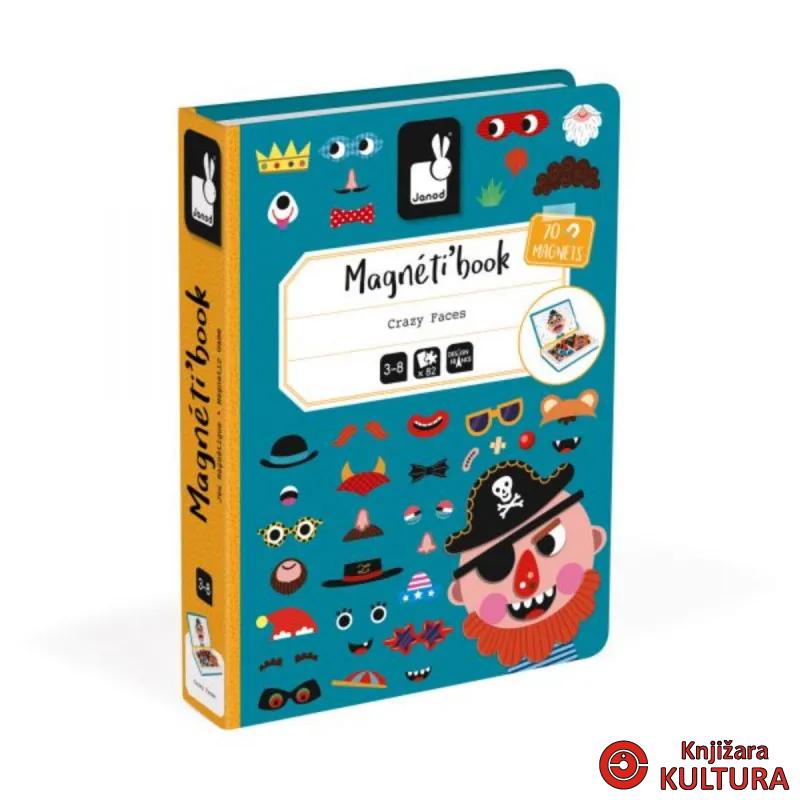 MAGNETNA KNJIGA -DJEČACI SA LUDIM FACAMA 
