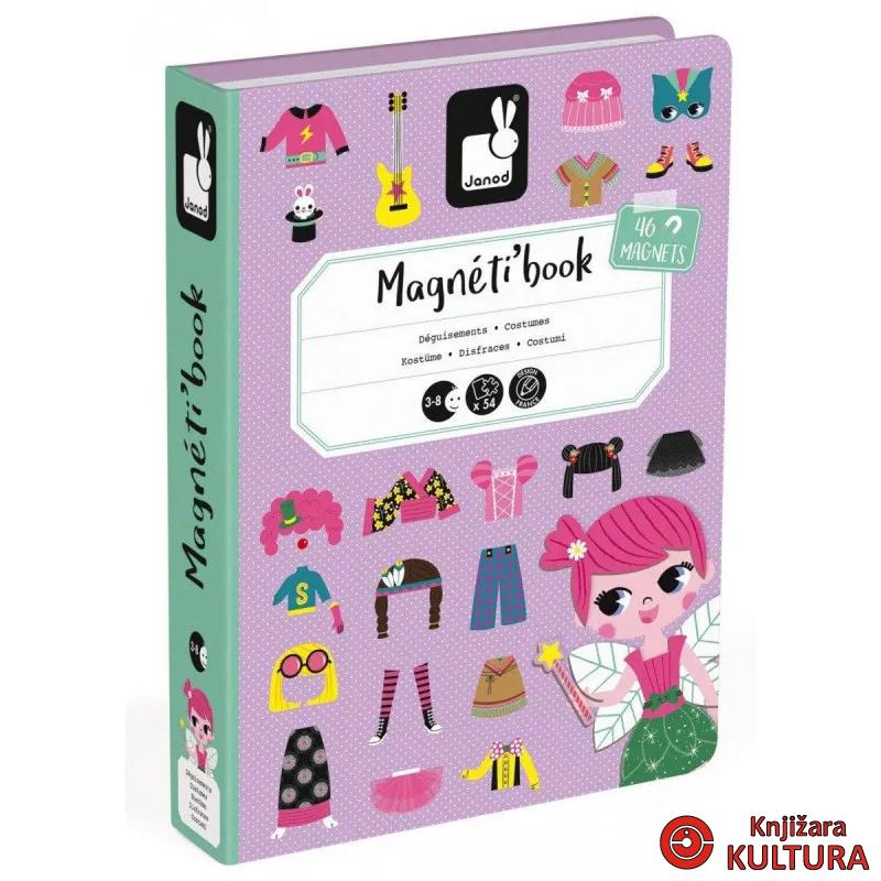 MAGNETNA KNJIGA -KOSTIMI ZA DJEVOJČICE 