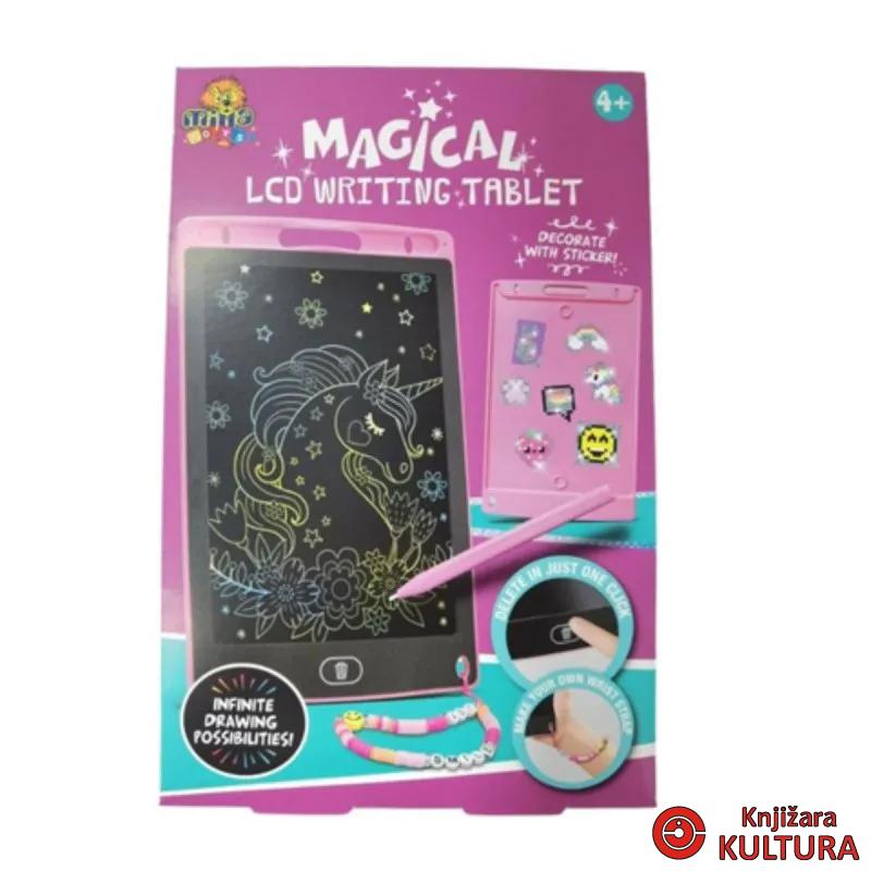 MAGIČNI LCD TABLET ZA CRTANJE I PISANJE JEDNOROG 