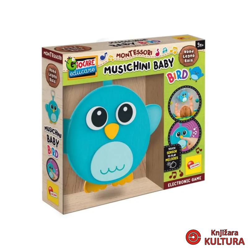 MONTESSORI DRVENA PTICA KOJA PJEVA 