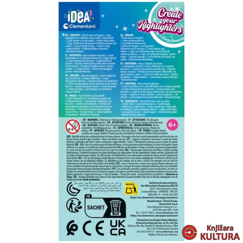 CLEMENTONI IDEA KREIRAJ MARKERE LJETO 