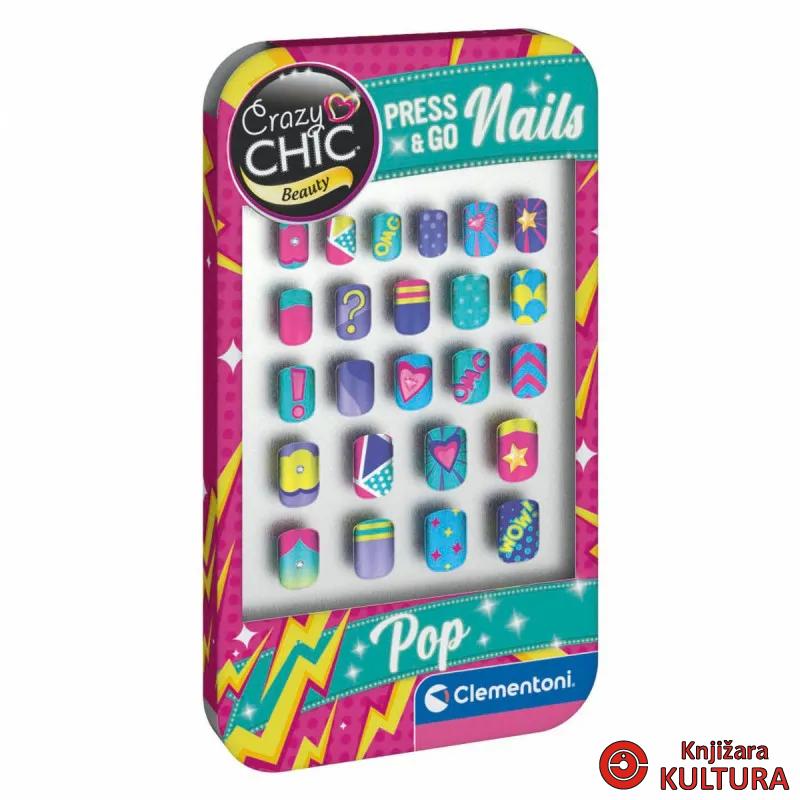 CLEMENTONI CRAZY CHIC SET ZA NOKTE POP 