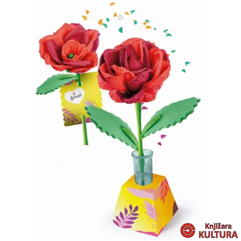 CLEMENTONI KREATIVNI SET NAPRAVI CVIJET-RUŽA 