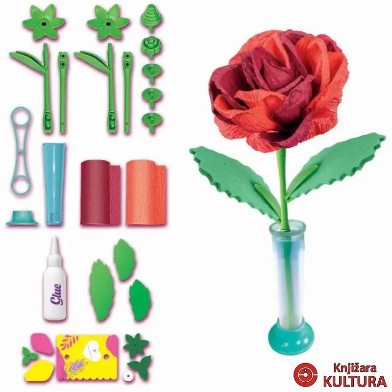 CLEMENTONI KREATIVNI SET NAPRAVI CVIJET-RUŽA 