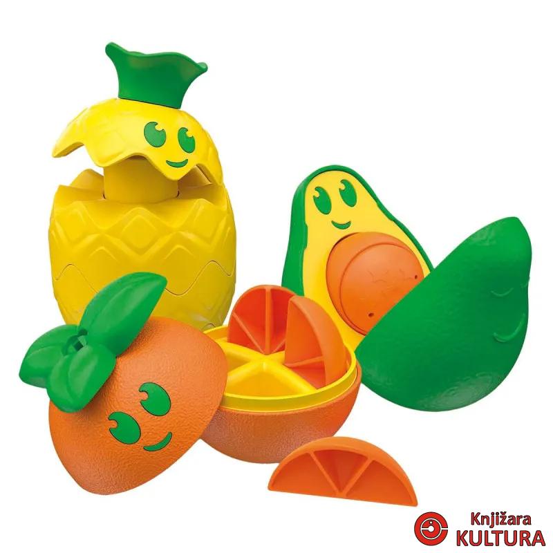 CLEMENTONI DJEČJI SET ZA SLAGANJE VOĆA 