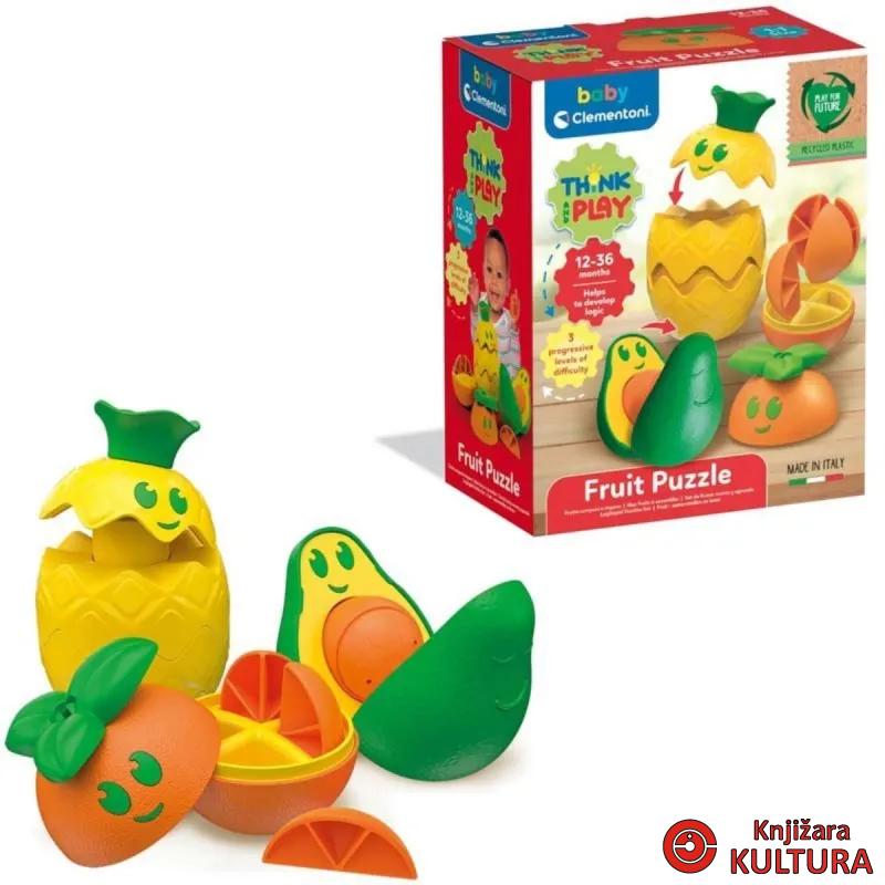 CLEMENTONI DJEČJI SET ZA SLAGANJE VOĆA 