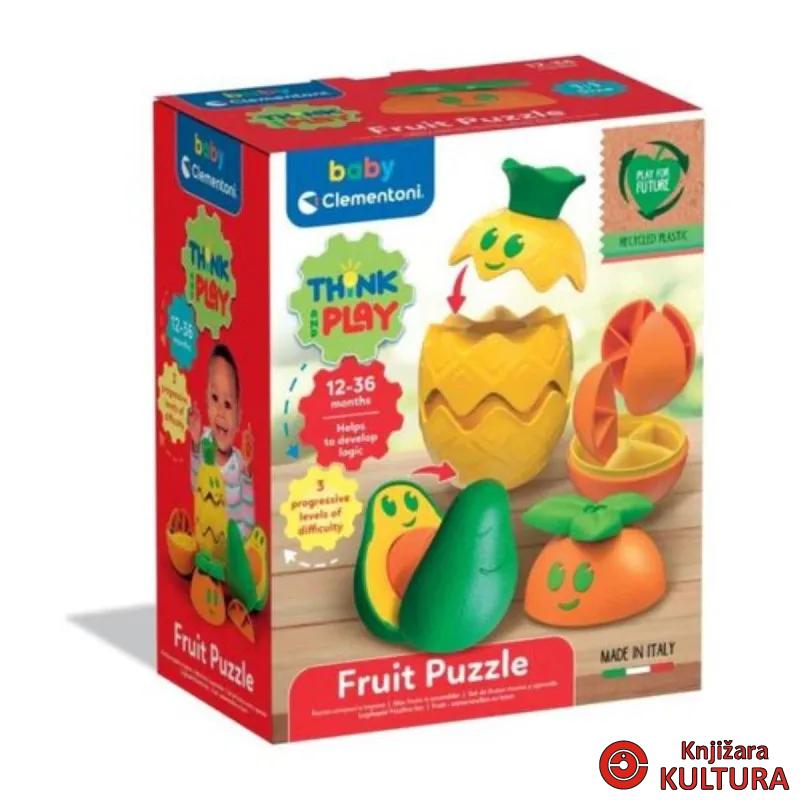 CLEMENTONI DJEČJI SET ZA SLAGANJE VOĆA 