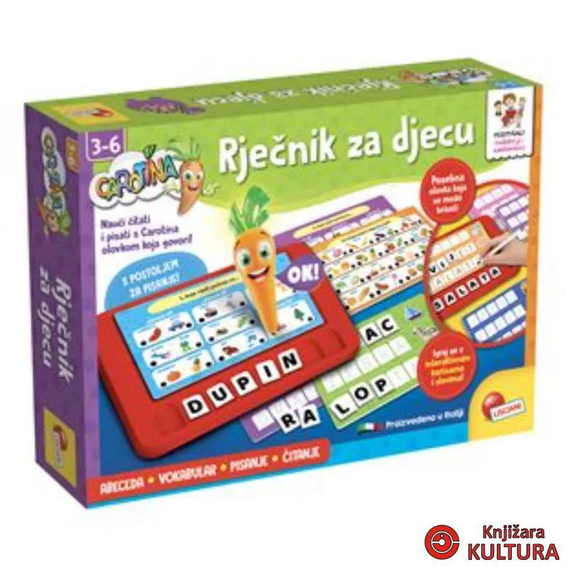 LIS CAROTINA OLOVKA KOJA GOVORI-RJEČNIK ZA DJECU 