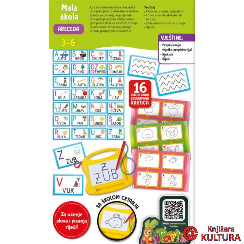 LIS: CAROTINA ZABAVNA ABECEDA PLUS PLOČA PIŠI-BRIŠI 