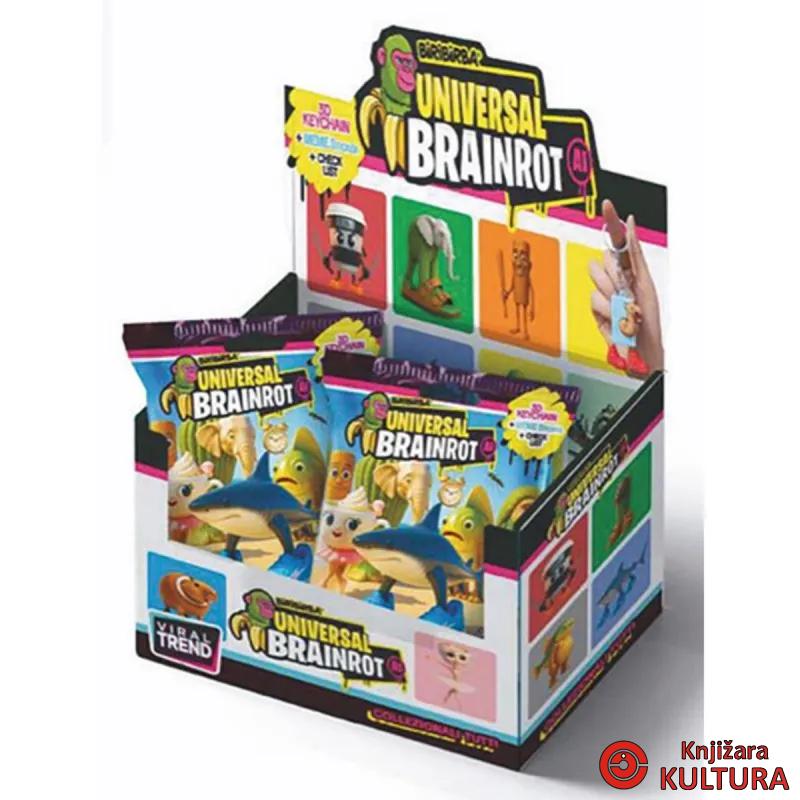 BRAINROT AI - 3D PRIVJESAK U VREĆICI 